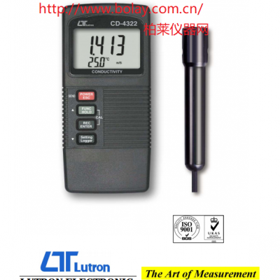 路昌LUTRON CD-4322便携式电导仪