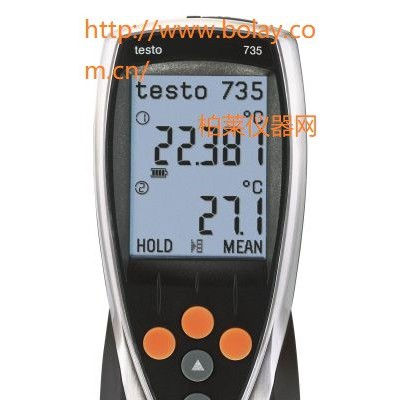 德国德图testo 735-1 - 温度测量仪 (3通道)图2