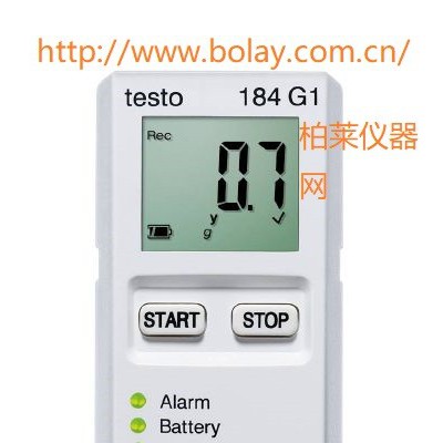 德国德图testo 184 G1 - 用于运输监控的震动、湿度和温度数据记录仪图3