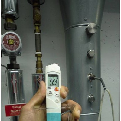德国德图testo 206-pH1 pH酸碱度 温度测量仪套装 - 适用于液体图4