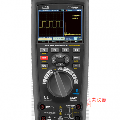 华盛昌 DT-9989彩屏高精度数字示波