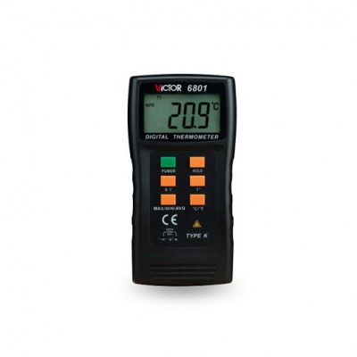 VICTOR 6801 温度表 K型探头