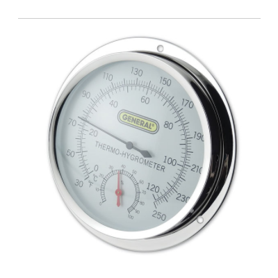 精耐 A600FC高温型指针式温湿度计，