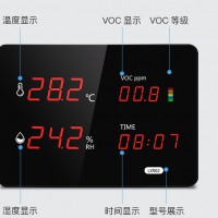 乐享 LX902 F款温度湿度计表实验室内LED显示大屏仪器工业家用**壁挂式