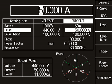 LS3300 Current Value Setting 1P2W