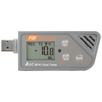 AZ88161 多次用双温度记录器(USB介面)