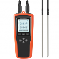 宇问 YET-720L 两通道高精度温度仪 带记录版